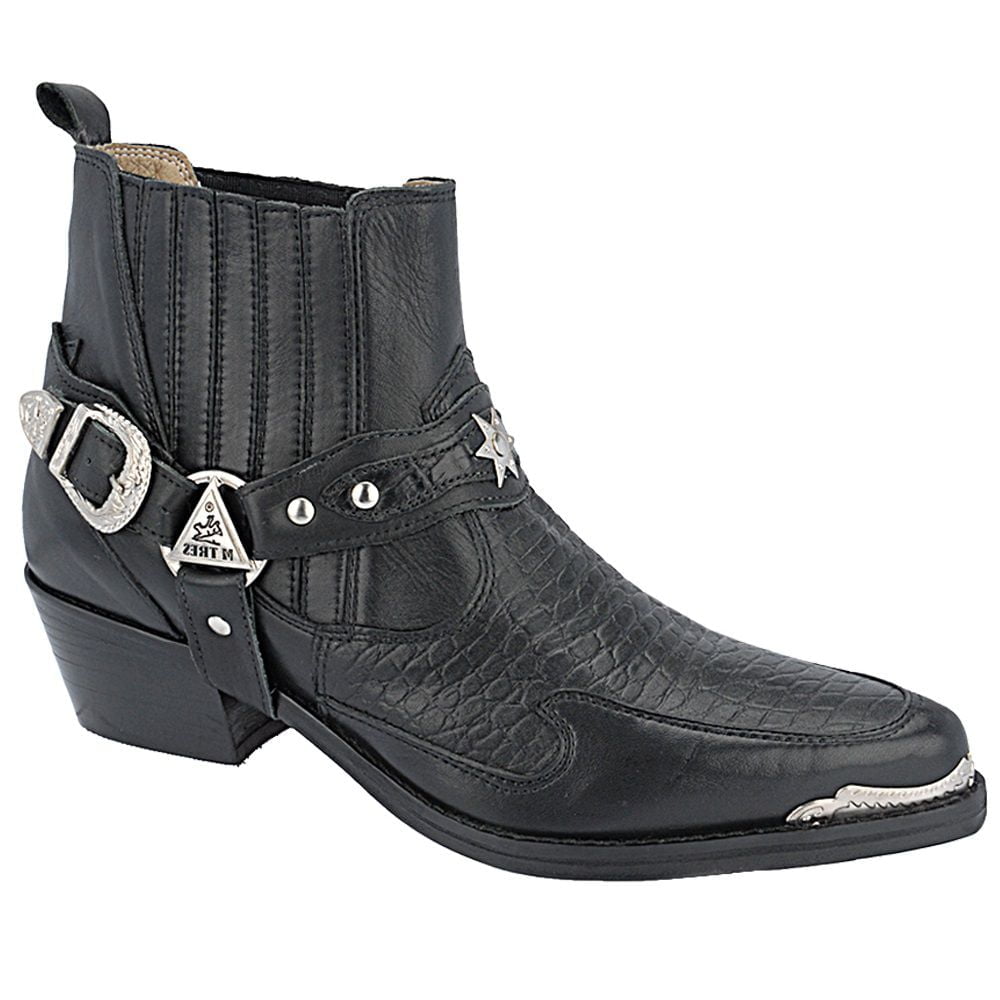 Botas Country Masculinas - 9076preto/cobrapretoM3