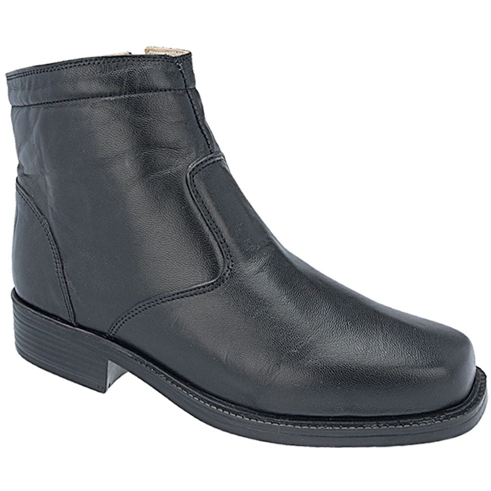 Bota Forrada com Lã Sintética 1001M3-preto-Oferta