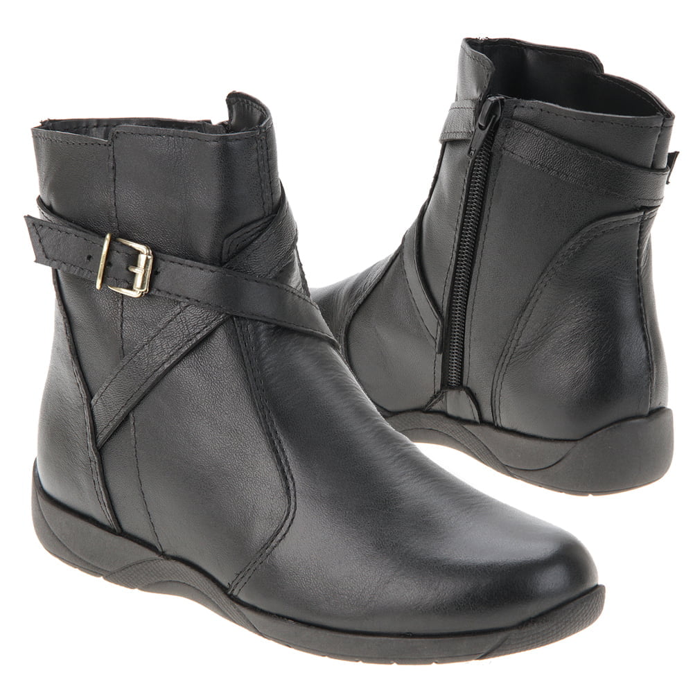 BOTAS FORRADAS COM LÃ - 1230PBO - PRETO - 37