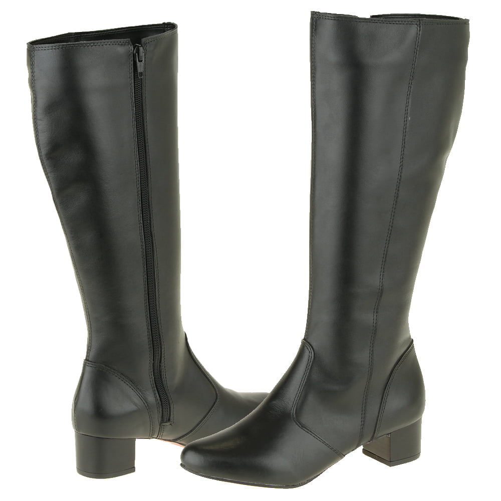 BOTAS FORRADAS COM LÃ - 1527CMI - PRETO - 38 (panturrilha: 45-46)