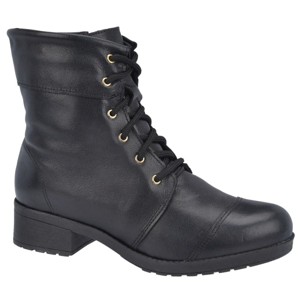 BOTAS PARA NEVE FORRADAS COM LÃ NATURA DE CARNEIRO - 21014NGI - PRETO - 34