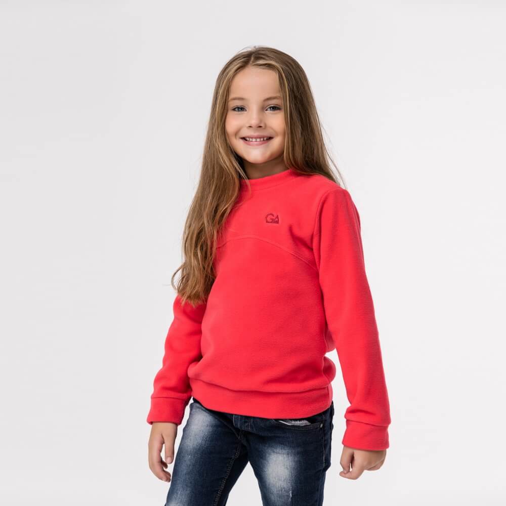 Blusa Fleece Térmica Infantil Menina - 2103 Pink 