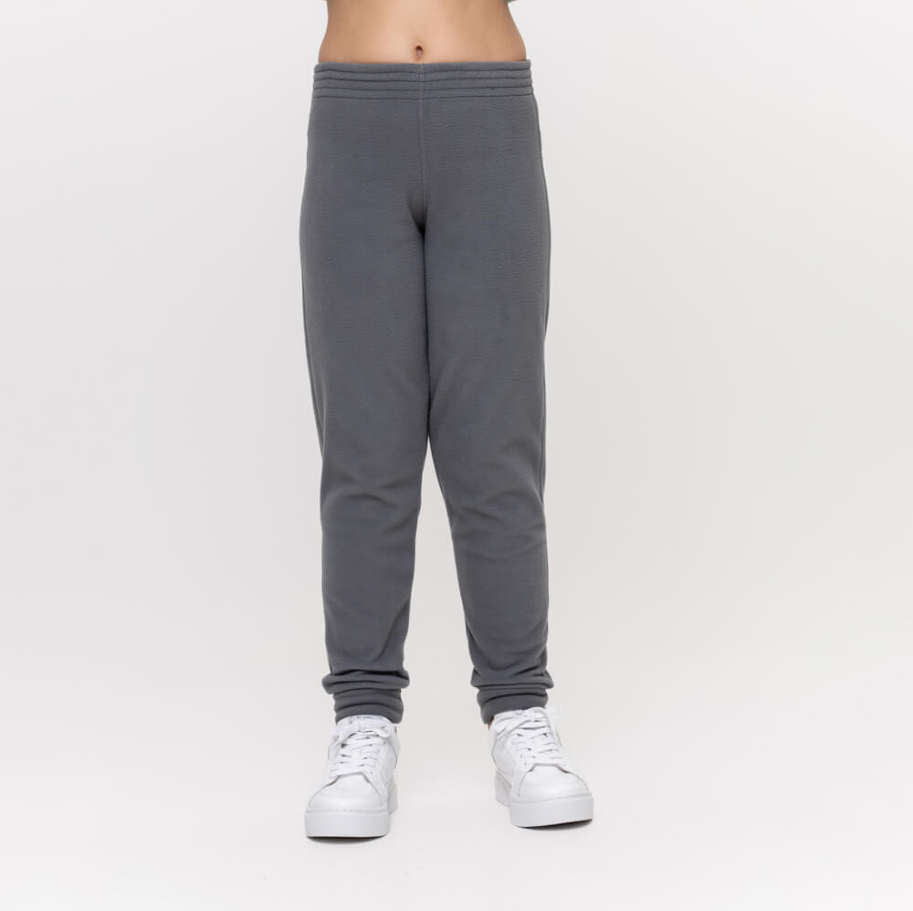 Calça Fleece Térmica Infantil Menina - 2104 Chumbo