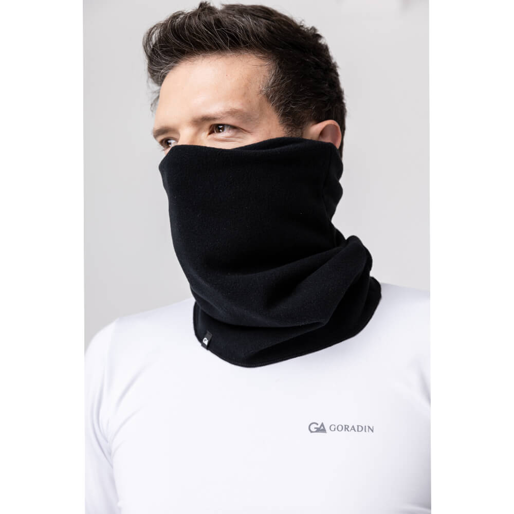 Balaclava Masculina em Tecido Soft Microfleece Preto