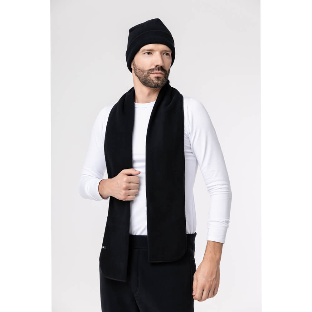 Cachecol Térmico Microfleece Masculino Preto