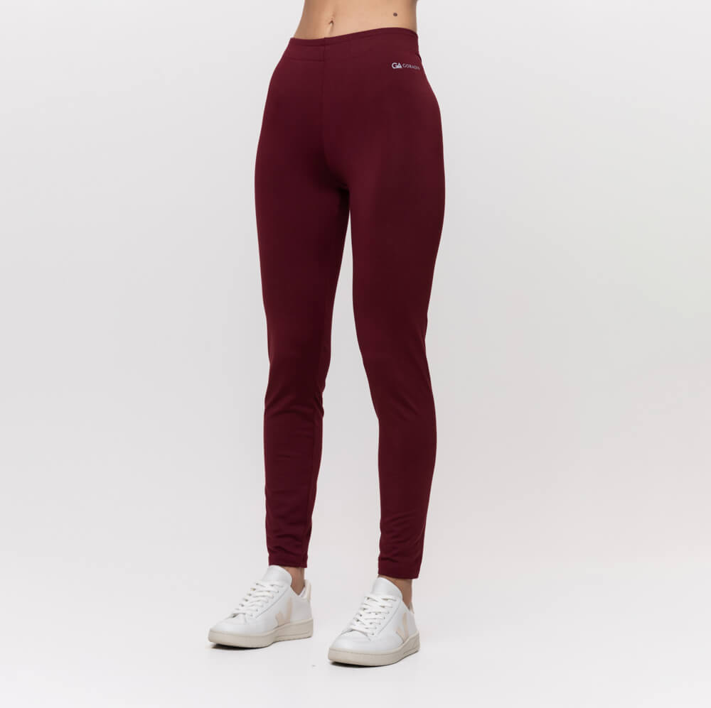 Calça Térmica Feminina Segunda Pele - Bordô