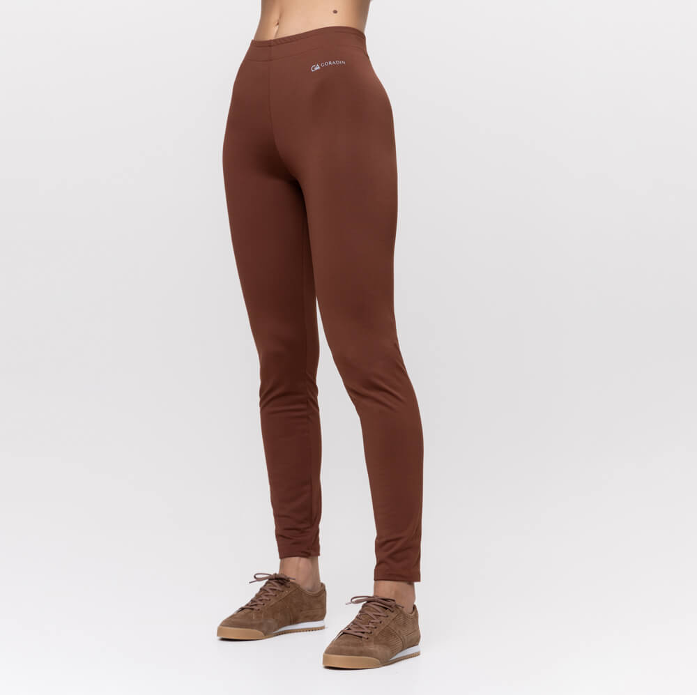 Calça Térmica Feminina Segunda Pele - Conhaque