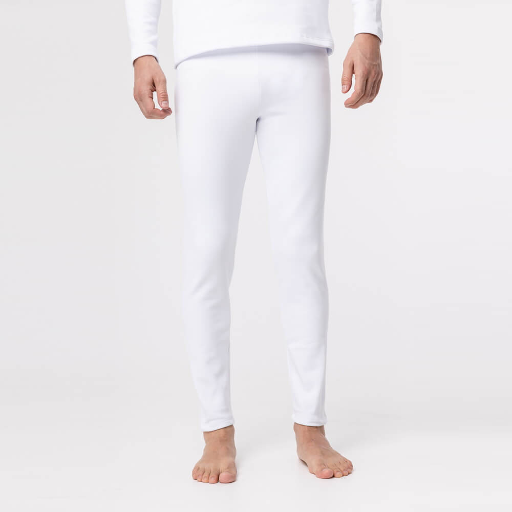 Calça Térmica Masculina Segunda Pele - Branca