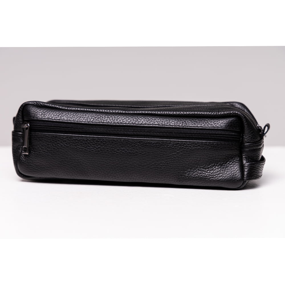 Necessaire para Viagem de Couro - 1709 Preto