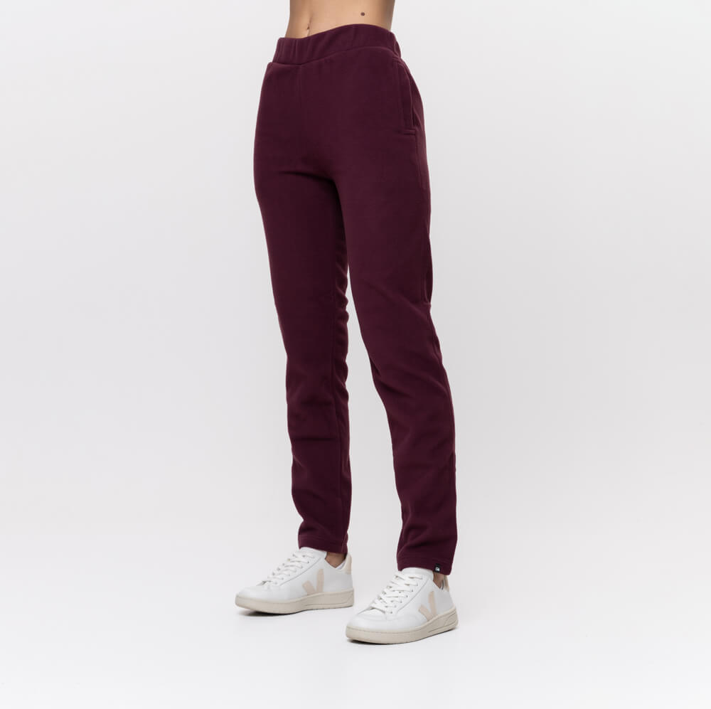 Calça Fleece Térmica Feminina - 2008 Bordô