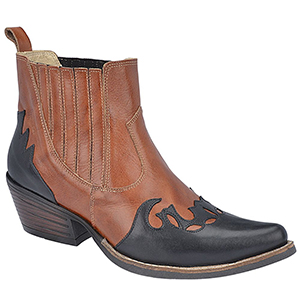 Botas Country Masculinas - 2066preto/carameloM3