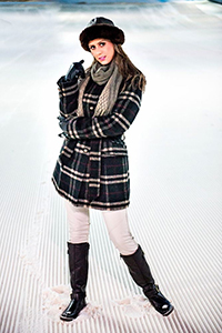 Botas Para Neve Forradas com Lã Natural de Carneiro - 11001nGI