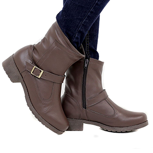 Botas Para Neve Forradas com Lã Natural de Carneiro - 11016nGI