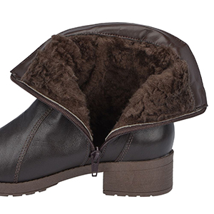 Botas Para Neve Forradas com Lã Natural de Carneiro - 1500nGI