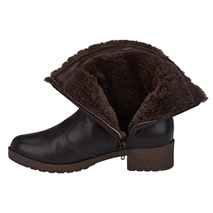 Botas Para Neve Forradas com Lã Natural de Carneiro - 11018nGI