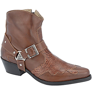 Botas Country Masculinas - 9090pinhãoselvagem/crocopinhãoM3