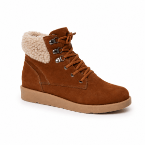 Botas Forradas com Lã - 364pGI Nobuck Castor