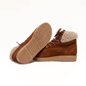 Botas Forradas com Lã - 364pGI Nobuck Castor