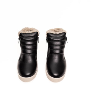 Botas Forradas com Lã Duplo Zíper - 378pGI