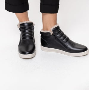 Botas Forradas com Lã Duplo Zíper - 378pGI