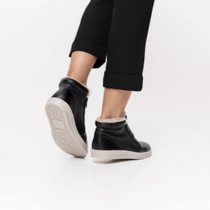 Botas Forradas com Lã Duplo Zíper - 378pGI