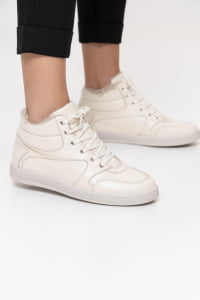 Tênis Forrada com Lã - 376pGi Off White 