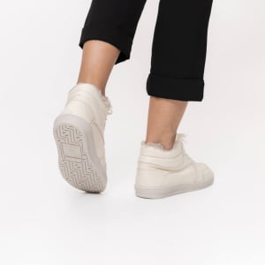 Tênis Forrada com Lã - 376pGi Off White 