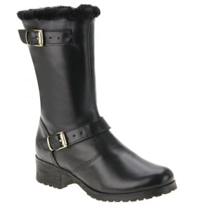 Botas Para Neve Forradas com Lã Natural de Carneiro - 1701nGI + BRINDE MEIA TÉRMICA 