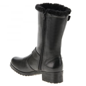 Botas Para Neve Forradas com Lã Natural de Carneiro - 1701nGI + BRINDE MEIA TÉRMICA 