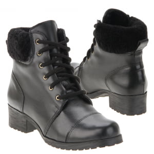 Botas Para Neve Forradas com Lã Natural de Carneiro - 12341nGI