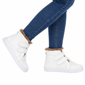 Bota Forrada com Lã Natural de Carneiro - 607pM3 Branco