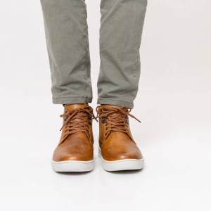 Bota Forrada com Lã Natural de Carneiro - 396pGI Caramelo