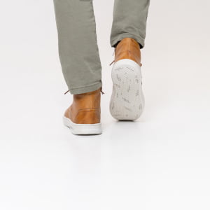 Bota Forrada com Lã Natural de Carneiro - 396pGI Caramelo