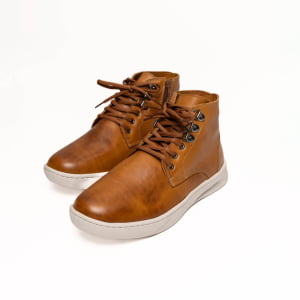 Bota Forrada com Lã Natural de Carneiro - 396pGI Caramelo