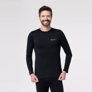 Blusa Térmica Masculina Segunda Pele - Preta