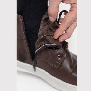 Bota Forrada com Lã Natural de Carneiro - 396pGI Cafè