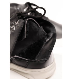 Bota Forrada com Lã Natural de Carneiro - 396pGI Preto