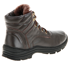 Botas Para Neve Masculina Forradas com Lã Natural de Carneiro - 1405nGI