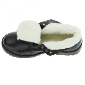 Bota Forrada com LÃ Sintética - 400BT-preto-38