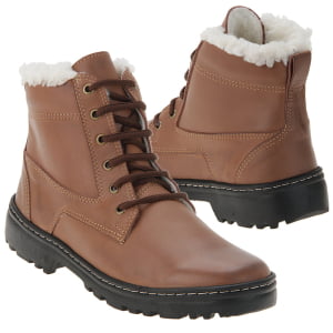 Bota Masculina Linha Neve Forrada com Lã Sintética - 0548M3 - PINHÃO - 43 Bota Masculina Linha Neve Forrada com Lã Sintética - 0548M3 - PINHÃO - 43