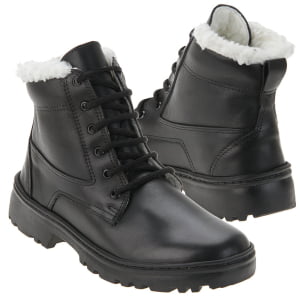 Bota Masculina Linha Neve Forrada com Lã Sintética - 0548M3 - PRETO - 38