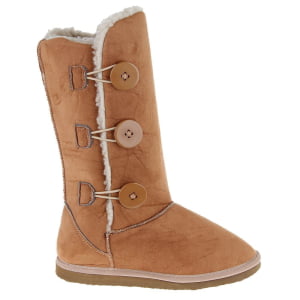 BOTAS FORRADAS COM LÃ - 0512FE CASTANHO - 39