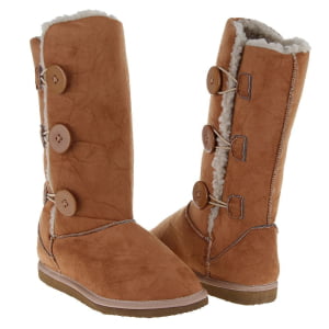 Botas Forradas com Lã - 0512FE Castanho - 37 Botas Forradas com Lã - 0512FE Castanho - 37
