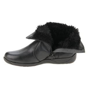 BOTAS FORRADAS COM LÃ - 1230PBO - PRETO - 34
