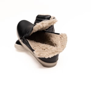 Botas Forradas com Lã Duplo Zíper - 378pGI Preto - 34