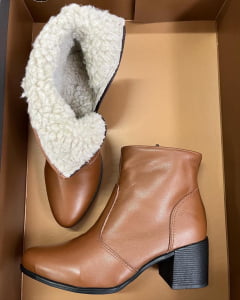 Botas Forradas com Lã Feminina - 400BA Caramelo - 36
