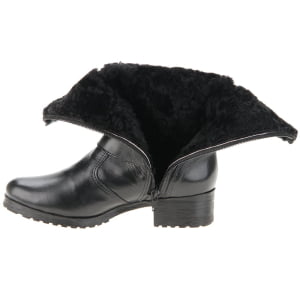 BOTAS FORRADAS COM LÃ NATURAL DE CARNEIRO - 020CGI - PRETO - 37