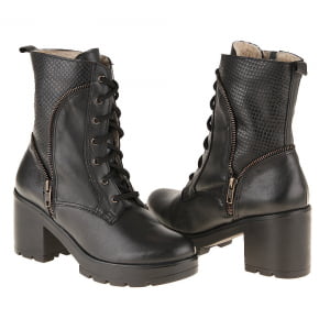 BOTAS FORRADAS COM LÃ SINTÉTICA - 1922PGI - PRETO - 35 