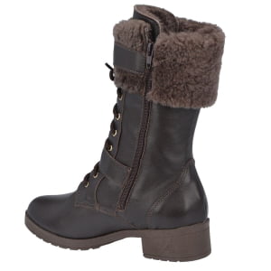Botas Para Neve Forradas com Lã Natural de Carneiro - 11003nGI - PRETO - 34