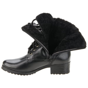 BOTAS PARA NEVE FORRADAS COM LÃ NATURAL DE CARNEIRO - 11033NGI - PRETO - 36